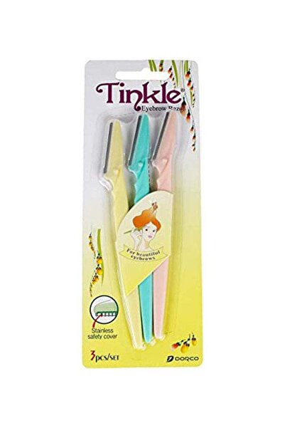 Tinkle ماكينة حلاقة لتشذيب وتشكيل الحواجب من لي فيس، مجموعة من 3 قطع لإزالة ش...