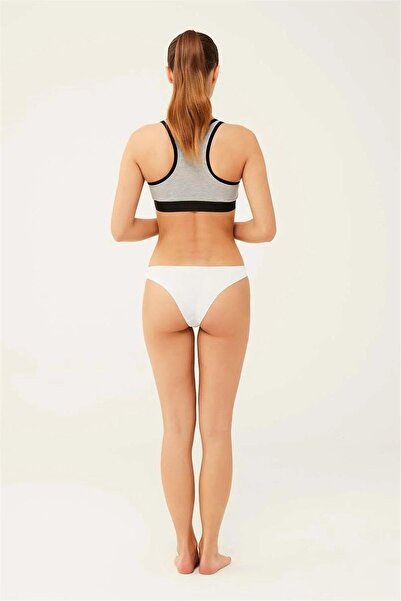 U.S. Polo Assn. 5-Pack Modal Cotton Brazilian Panties, Low Waist, Brazilian Cut at the Back, 47% Cotton 47% m