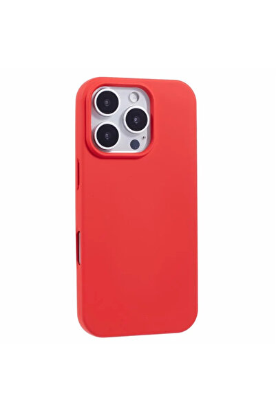 Apple Husa Soft pentru iPhone 16 Pro, MicroFiber, TPU, Pure Rosie