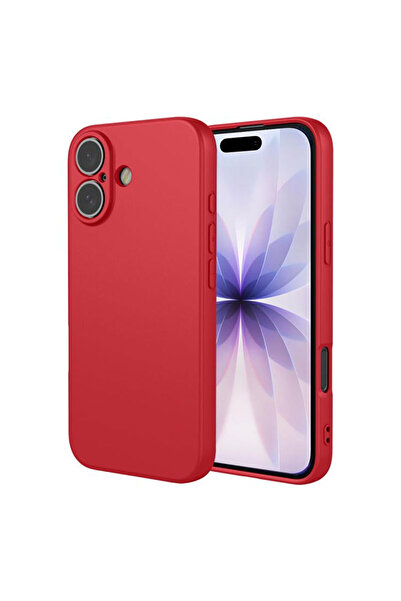 Apple Soft Case for iPhone 17, MicroFiber, TPU, Pure Red