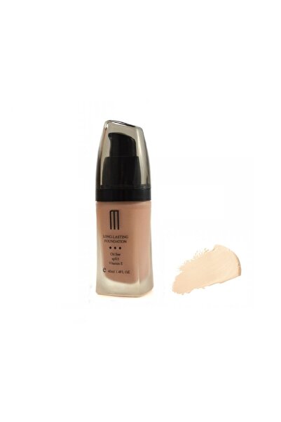 Meis Foundation with SPF 15 and Vitamin E, 40 ml, #01 Light Ivory
