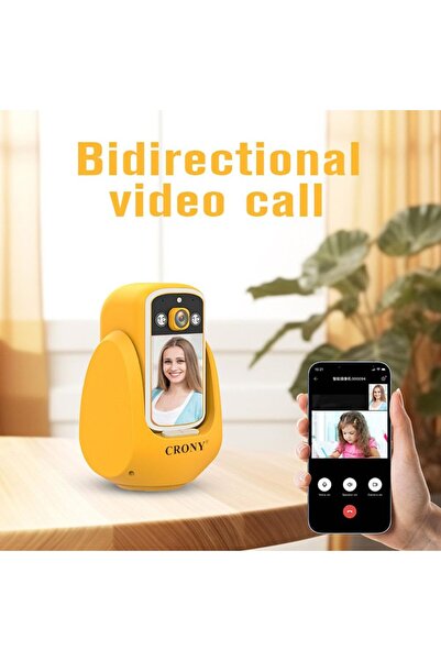 Generic CRONY C20 1080P WiFi Video Calling HD Camera, 2-Way Audio, PTZ