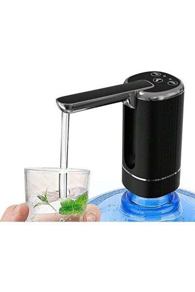 Generic Portable Automatic Water Dispenser Pump - Foldable USB-C 2-5 Gallon Electric Bottle Pump