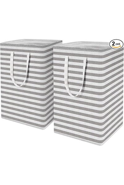 Generic 2pcs Laundry Bag Laundry Hamper 75L Large Collapsible Laundry Baskets for Towels Bedding Clothes