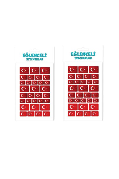 KESKİN COLOR Set de 2 steaguri cu autocolante distractive