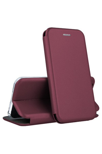 OPPO Θήκη Flip για A54 5G / A74 5G - Μαγνητικό κέλυφος, καφέ