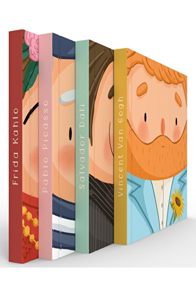 Meli Melek Melimelek Painters Set Unlined Notebook 15X15