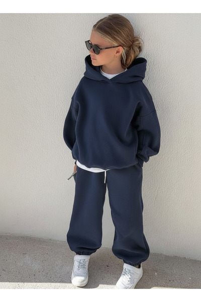 YAKAMEL DEČJA UNISEKS 3-NAZNAČNA KAPA SHA Čupkani materijal ZIMSKI TRENERK SET