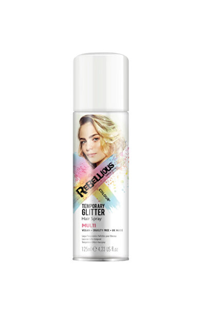 Rebellious Vegan Glitter Spray – MULTICOLOR 125 ML AN7120
