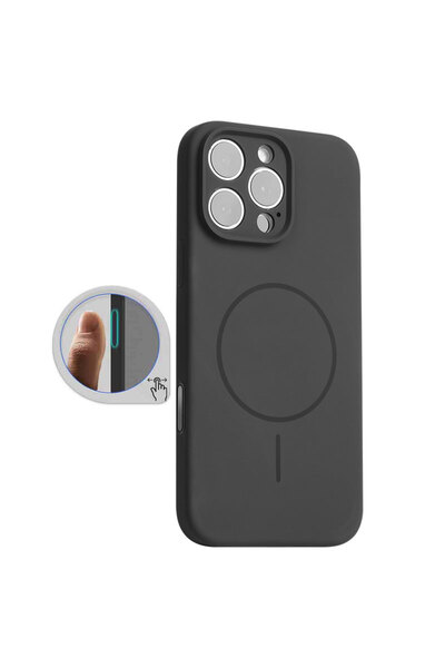 Apple Калъф за iPhone 16 Pro Max, SoftTouch, Управление на камерата, TPU, Нас...