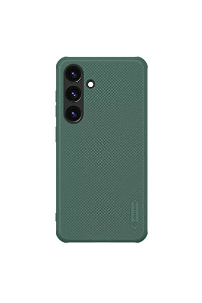 Samsung Nillkin Case for S24, Mata Series, PVC, Dark Green