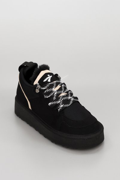 kajal ayakkabı Dzy 444 Thick Sole Fur Shoes