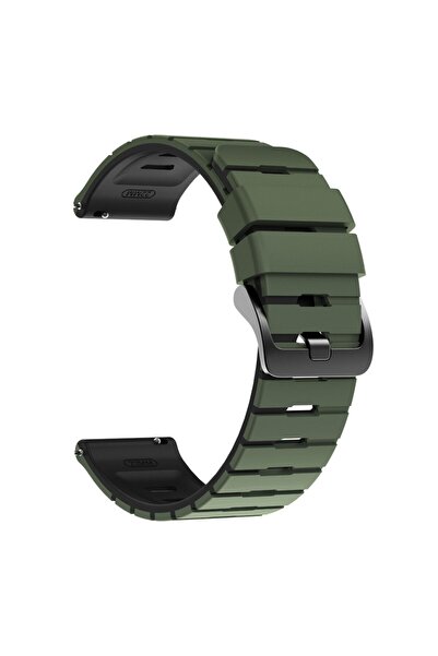 UnDePlus Redmi Watch 5 Active/Lite Amazfit Pace 1/2 22mm Strap Double Soft Silicone Band Str-27