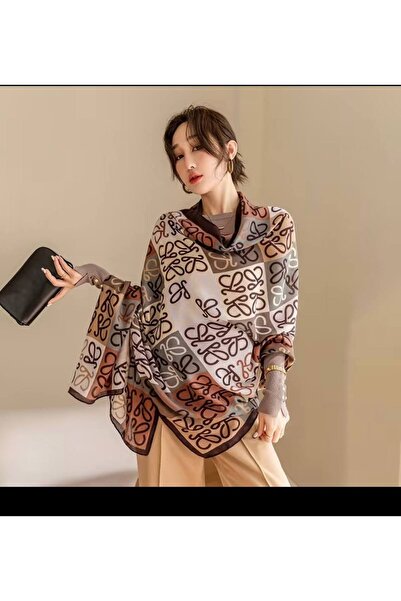 tomrisboutique شال فاخر من قماش الفسكوز والقطن للحجاب مناسب للفصول الأربعة مز...