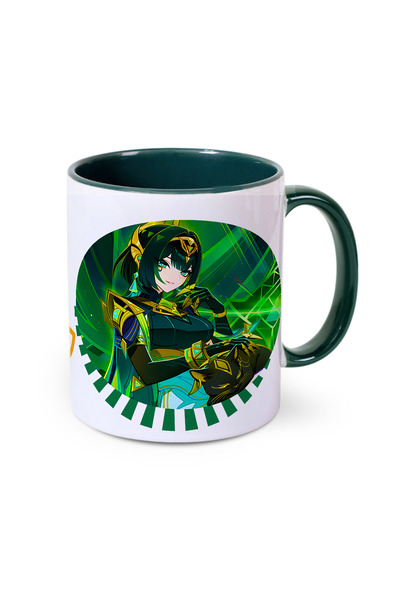 Define Moyas Genshin Impact Nefer Porcelain Mug Cup – Anime Design – Double-Sided Printing