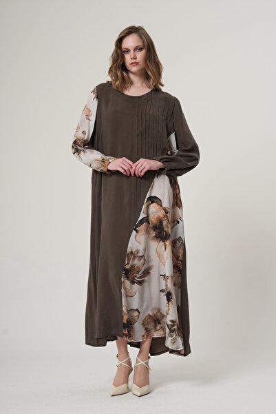 MissWhence Plus Size Cupro Dress