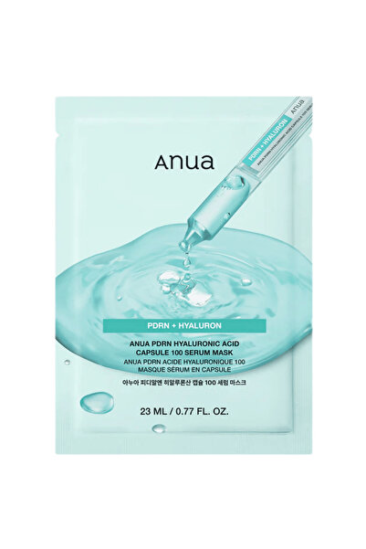 ANUA Mască serică cu acid hialuronic PDRN, 100 capsule, 23 ml, mască hidratantă