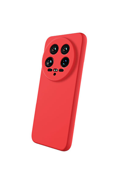 Xiaomi Husa X-Level Thin, pentru 14 Ultra, Microfiber, TPU, Rosie