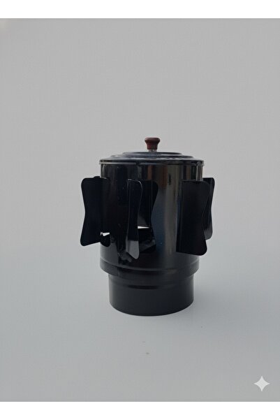 Tunca Baca döner şapkası çap 13 cm siyah