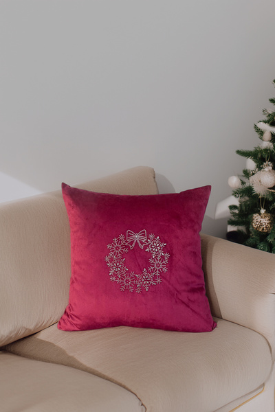 ASDİVA Ghirlandă tematică de Crăciun de Anul Nou Stone cu imprimeu Husă decor...