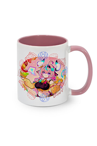 Define Moyas Genshin Impact Varesa Porcelain Mug Cup – Anime Design – Double-Sided Printing