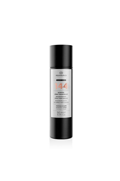 Equivalenza Black Label Deodorant Spray 144, 150 ml,