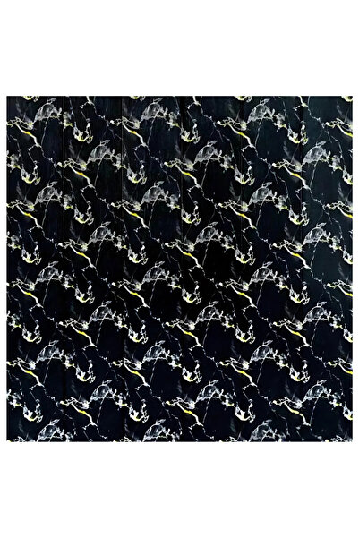 SDEPOT Set of 10 S DEPOT® wallpaper tiles, 3 mm thick, dimensions 70x77 cm, black pattern with color print