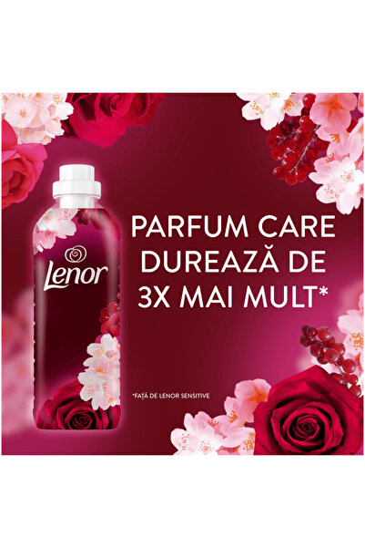 lenor Fragrance Therapy Fabric Softener - Jasmine & Rose, deep, seductive and long-lasting aroma ...