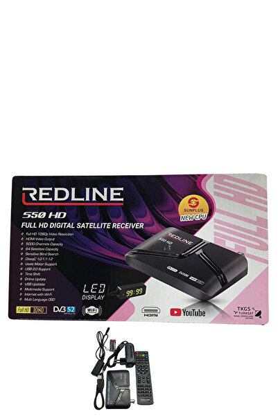 SNRELK SNERLK redline S50 YENİ KASA UYDU ALICISI
