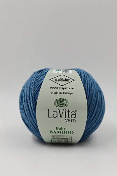 LaVita Yarn Dječja bambusova pređa za ručno pletenje 50% B Bambus 50% A Akril...