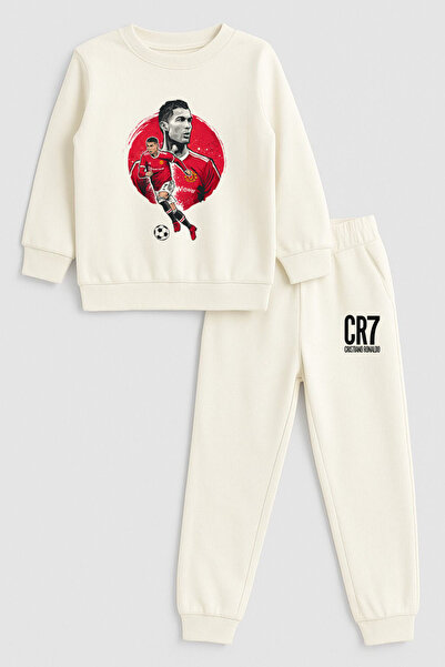 MODA طقم ملابس رياضية للأطفال من سانتا كلوز لعيد الميلاد لعام مطبوع من 2026، ...