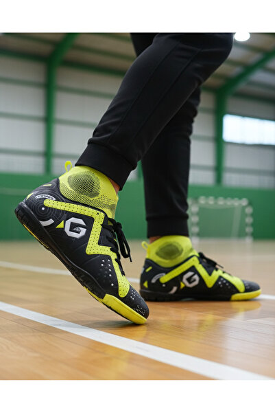 Twingo 375 Merdan Carpet Field Black Yellow Men's Football Men's Shoes