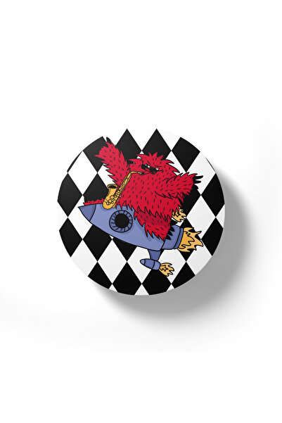 Why Not Ink Set 4 Coastere „Monsters — Play It Loud[er]”- Suport de Pahare