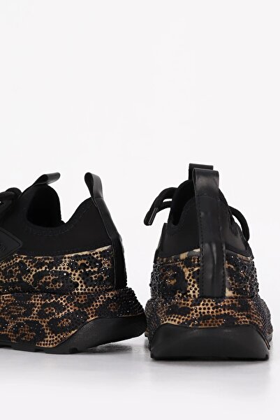 kajal ayakkabı Prn 116-1 Patterned Stone Detailed Sports Shoes