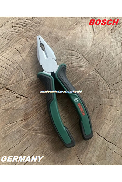 Bosch PRO YEŞİL 180MM PENSE CRV ÇELİK PENSE KOMBİNE İZOLELİ PENSE GERMANY