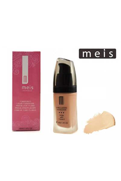 SELA Meis Foundation with SPF 15 and Vitamin E, 40 ml, #03 Light Ivory