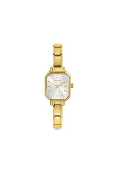NOMİNATİON Paris Çelik Kordonlu Dikdörtgen Kadranlı Gold Renk Kadın Kol Saati GOLD