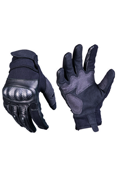 Mil-Tec Manusi tactice Gen.II piele - Negru