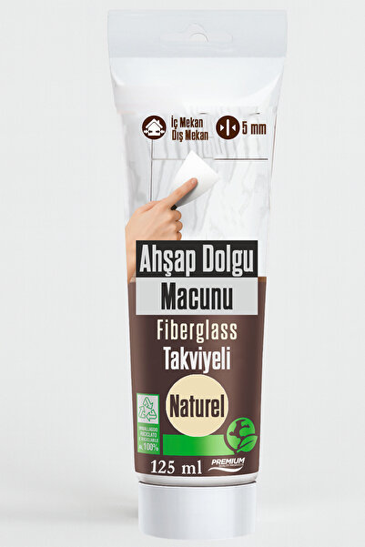 NZB Kullanım Hazır Ahşap Parke Tamir Macunu NATÜREL RENK Mobilya Masa Dolgu Ç...