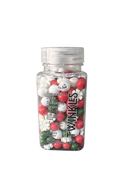 Dr. Gusto Kırmızı Yeşil Cupcake ve Pasta Süsleme Şekeri 100 g – Dekor Şekeri