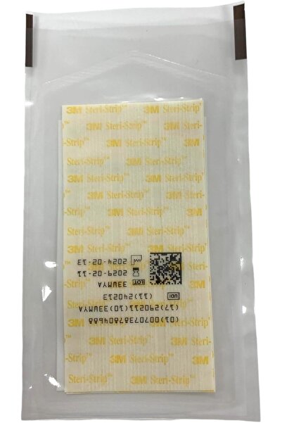 Steri-Strip 3M reinforced Skin Closures - 1/2 x 4 - 10 pack of 6 strip envelope (60 strips)