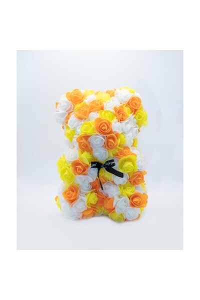 MyRavadino Ursuleț din petale de trandafir de săpun, MyRavadino, cutie cadou ...