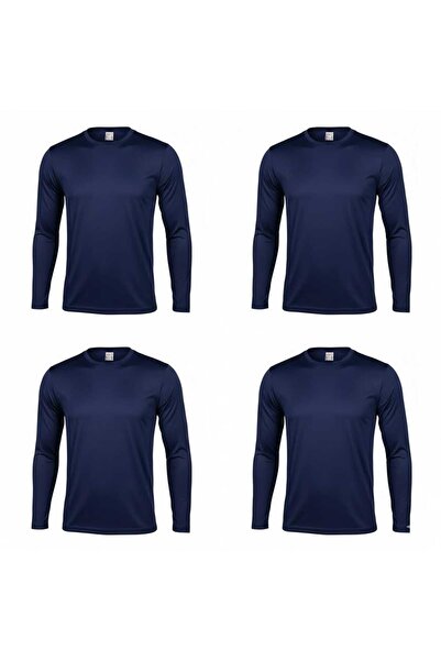 kacaraskerigiyim ERKEK ASKERİ 4LÜ TERMAL MİKROFİBER UZUN KOLLU TİŞÖRT 4LÜ SET