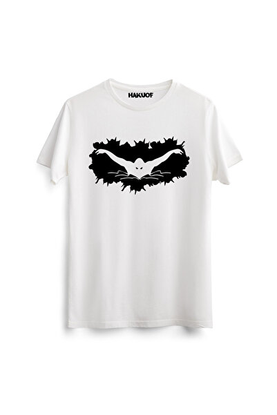 hakuof Swimming Patterned Original Flag Cotton Unisex Turkey T-Shirt