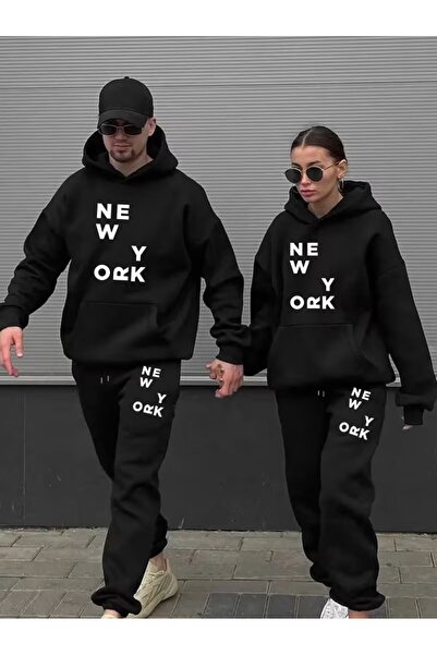 Flaubert فالوبيرت-طقم رياضي للجنسين مطبوع 21 قصة فضفاضة مكون من قطعتين