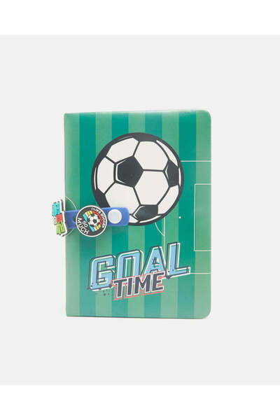 REDTAG Green Goal Time Print Notebook