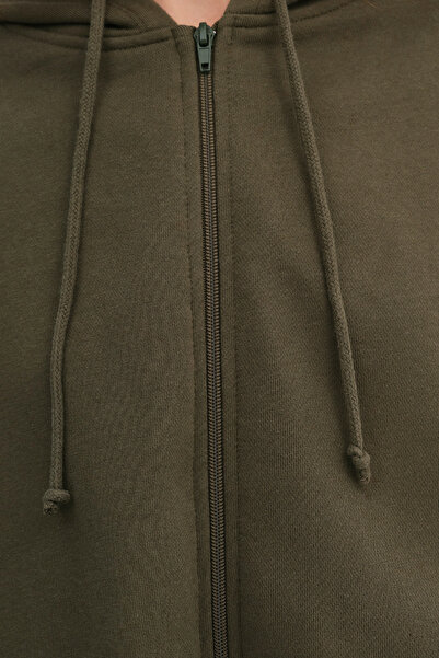 Addax Φούτερ με πλάτη με τύπωμα με κουκούλα H10563