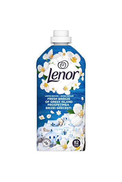 lenor Fresh Breeze of Greek Island fabric softener, fresh-floral scent, 82 washes, 1.722 l