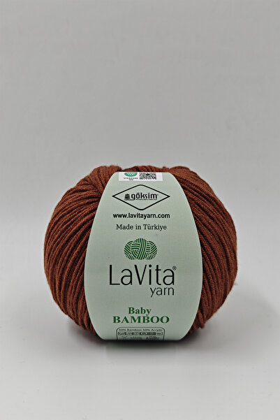 LaVita Yarn Dječja bambusova pređa za ručno pletenje 50% B Bambus 50% A Akril...