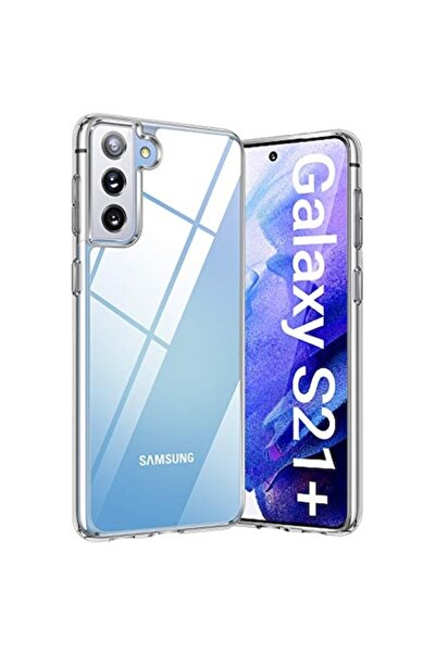 PlanetPhone Husa pentru Samsung S21 Plus, transparentă, din silicon Diamond C...